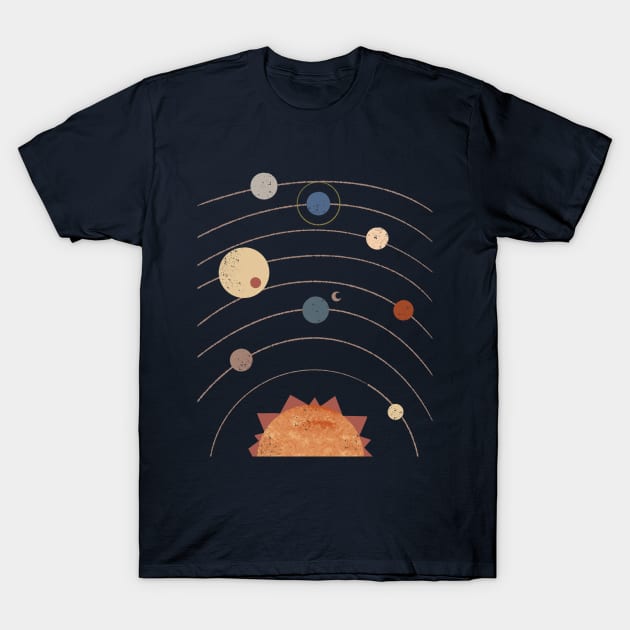 Equal Orbit T-Shirt by Renea L Thull